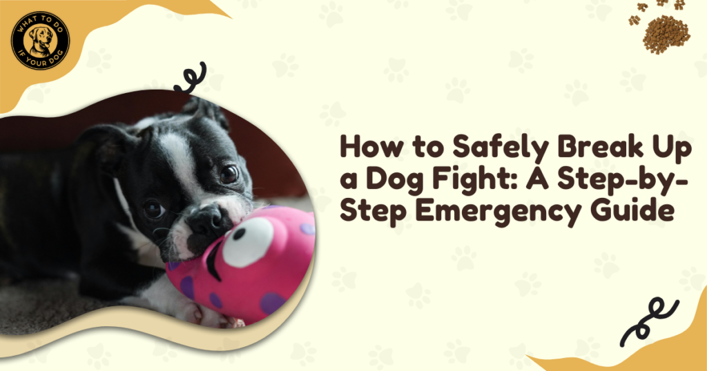 How to Safely Break Up a Dog Fight: A Step-by-Step Emergency Guide