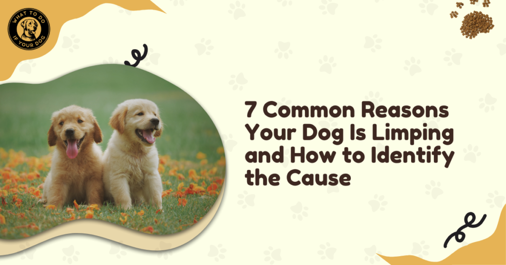 7 Common Reasons Your Dog Is Limping and How to Identify the Cause