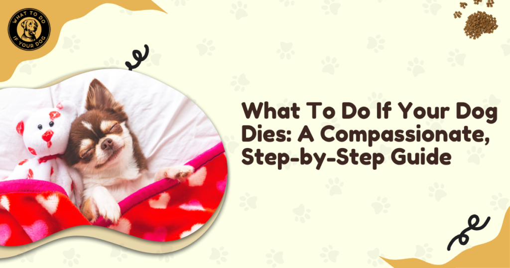 What To Do If Your Dog Dies: A Compassionate, Step-by-Step Guide